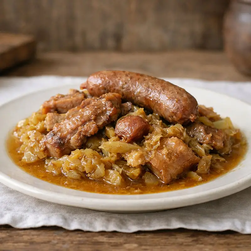 Cassoeula, traditional dish from Milan