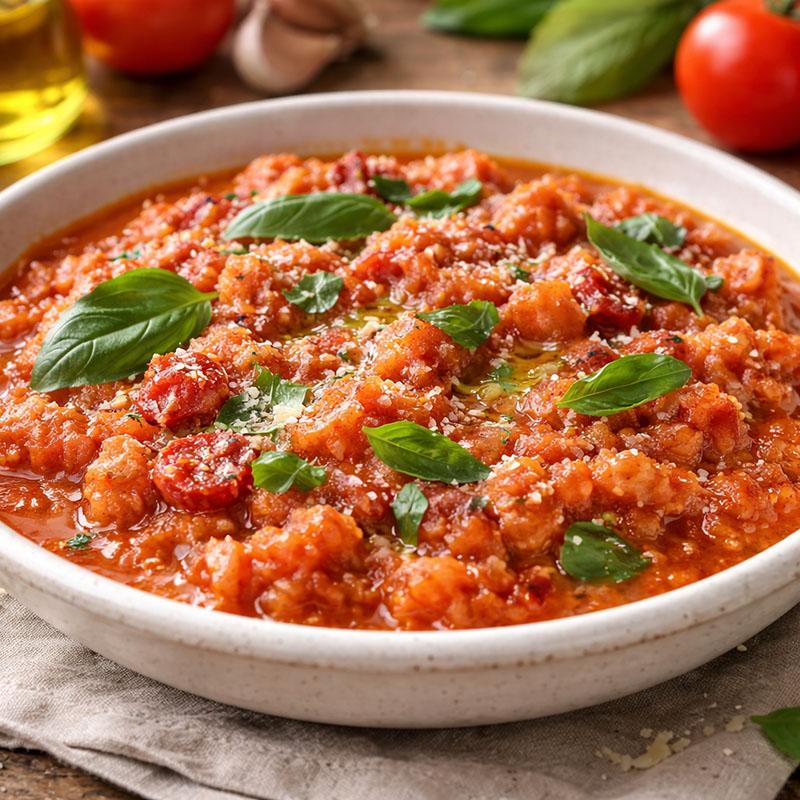 Pappa al Pomodoro, traditional dish from Florence