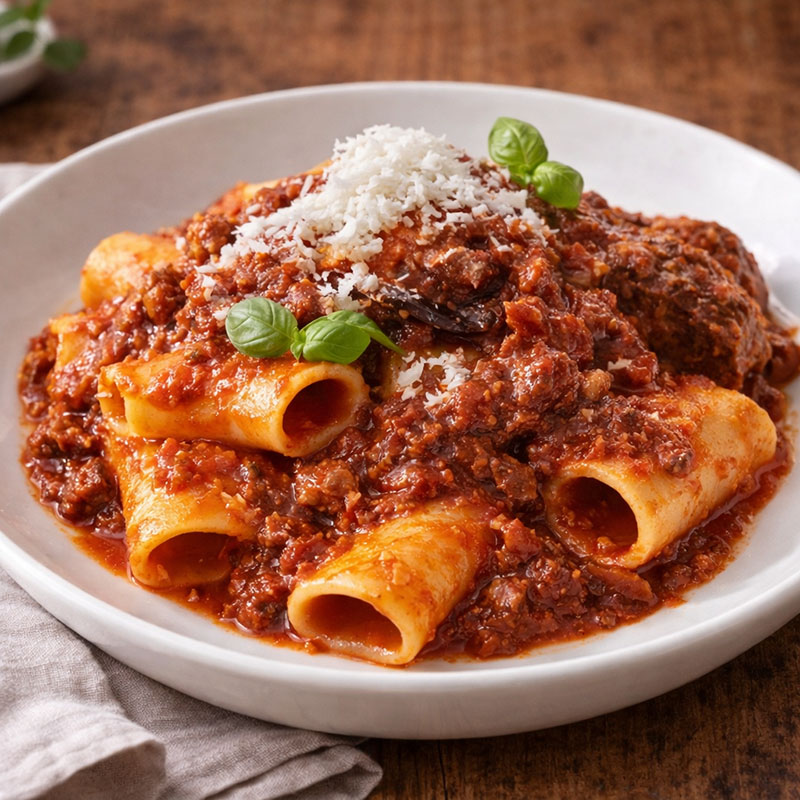 Ragu Napoletano, traditional dish from Naples